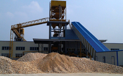云南大理年处理50万吨石英砂生产线